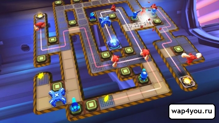Скриншот игры The Bot Squad: Puzzle Battles