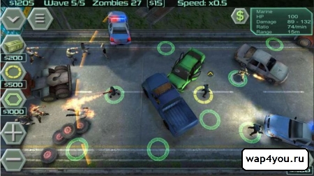 Скриншот игры Zombie Defense