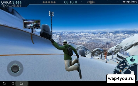 Скриншот игры Snowboard Party