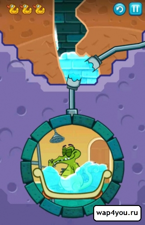 Скриншот игры Крокодильчик Свомпи на Андроид