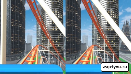 Скриншот игры VR Roller Coaster