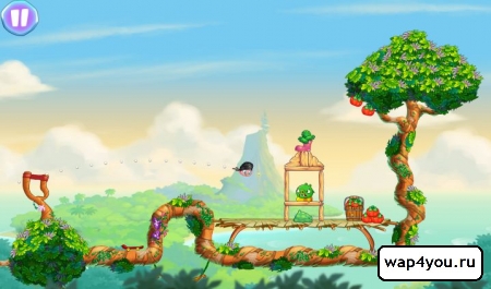 Скриншот игры Angry Birds Stella