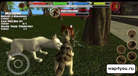 Скриншот игры Stray Dog Simulator