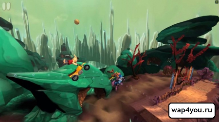Скриншот игры Monster League Racing