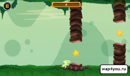 Скриншот игры Flappy Land на android