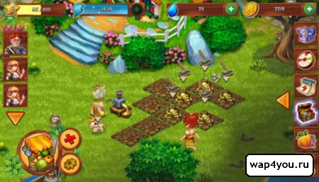 Скриншот игры Долина ферм