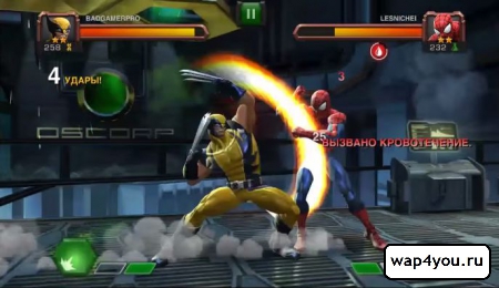 Скриншот Marvel: Битва чемпионов на Андроид