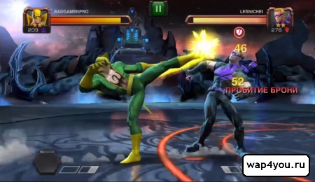 Скриншот Marvel Contest of Champion
