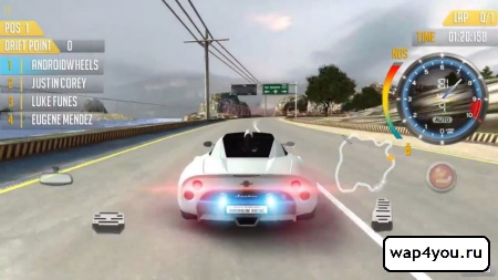 Скриншот Adrenaline Racing: Hypercars на андроид