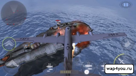 Скриншот Gunship Battle на русском