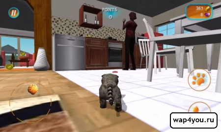 Скриншот Cat Simulator на Андроид