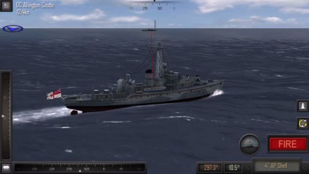 Скриншот игры Atlantic Fleet на Андроид