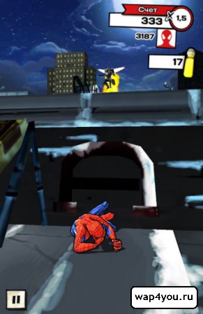 Скриншот игры Совершенный Человек-Паук для Андроид