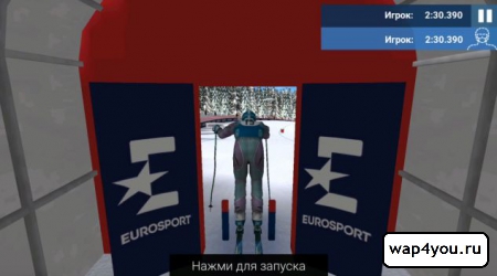 Скриншот Eurosport Ski Challenge 16 для Android