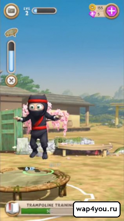 Скриншот Clumsy Ninja для Android
