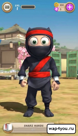 Скриншот Clumsy Ninja на Андроид