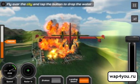 Скриншот авиасимулятора Flight Pilot Simulator 3D