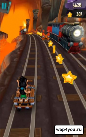 Скриншот Hugo Troll Race 2 на Андроид