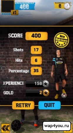 Скриншот Urban Soccer Challenge
