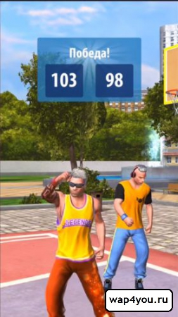 Скриншот Basketball Stars для Андроид